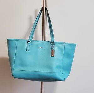 Tiffany Blue Coach Tote